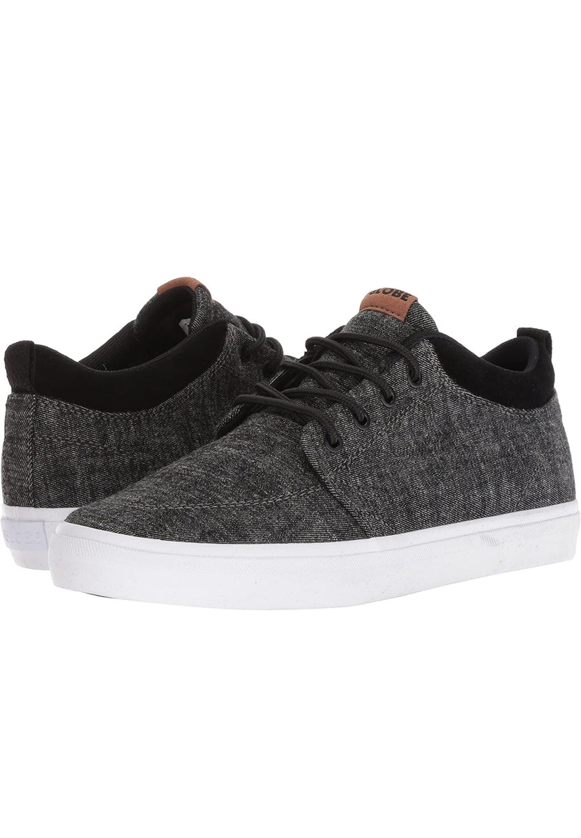 Globe GS Chukka , Chaussure de Skate Homme - Noir (Black/Charcoal/Plaid) - 40.5 EU (Taille Fabricant: 8 US Globe GS Chukka , Chaussure de Skate Homme - Noir (Black/Charcoal/Plaid) - 40.5 EU (Taille Fabricant: 8 US