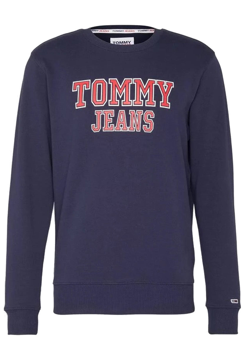 Crew Stillo Sweatshirt Entry – Hilfiger Tommy Reg Graphic Navy Twilight TJM