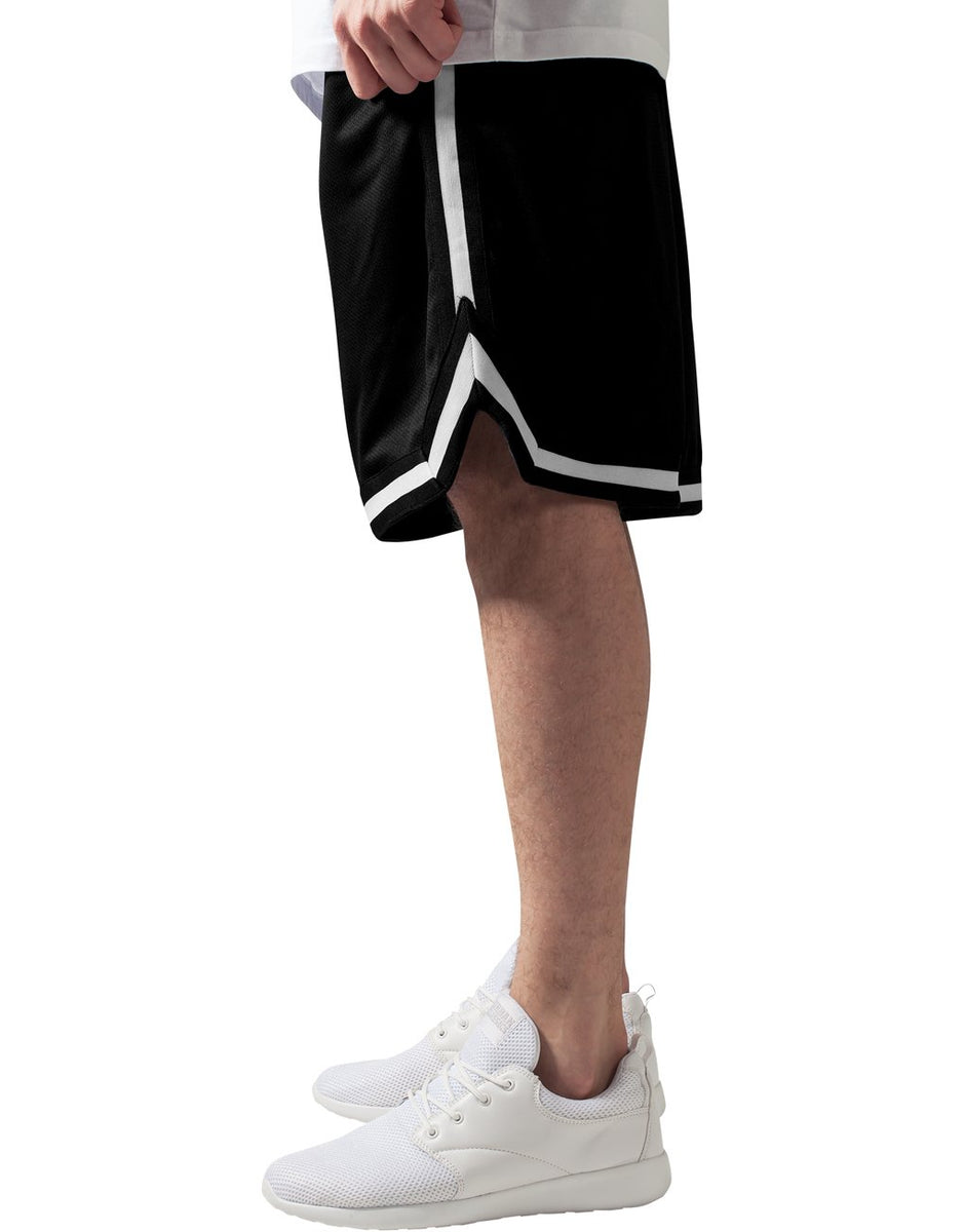 Urban Classic Stripes Mesh Short Blauschwarz S