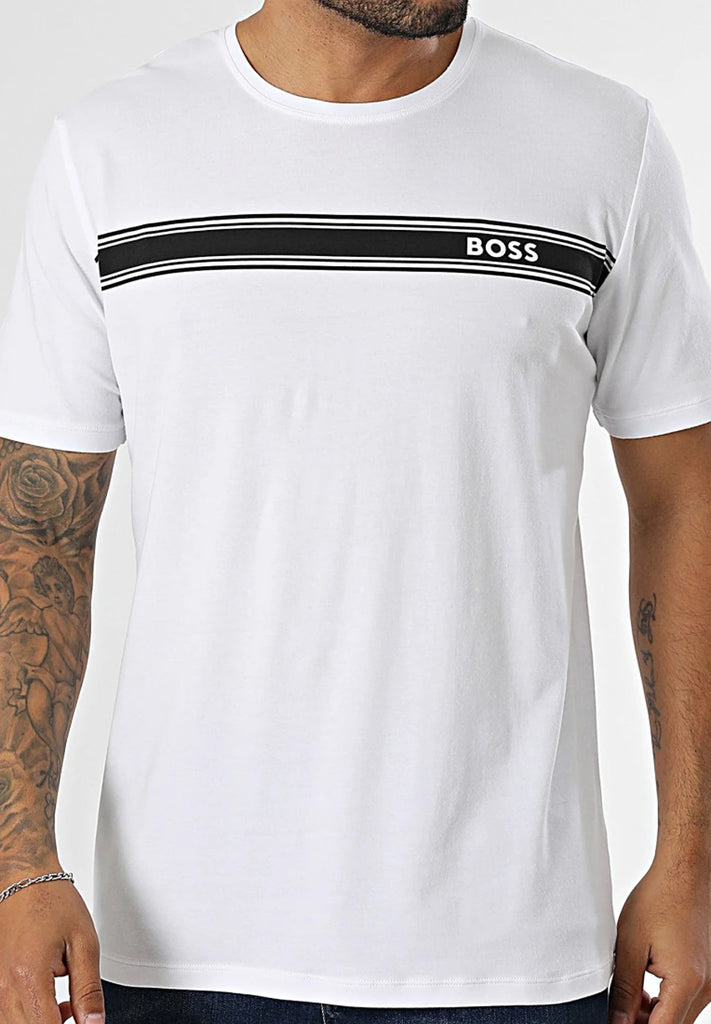 Hugo Boss Logo & Stripe 50527356-100 T-shirt