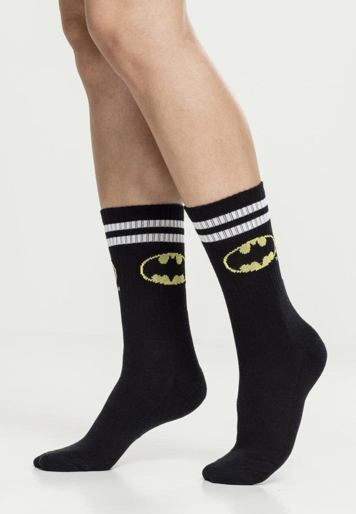 Merchcode Batman Socks 2-Pack Black/White