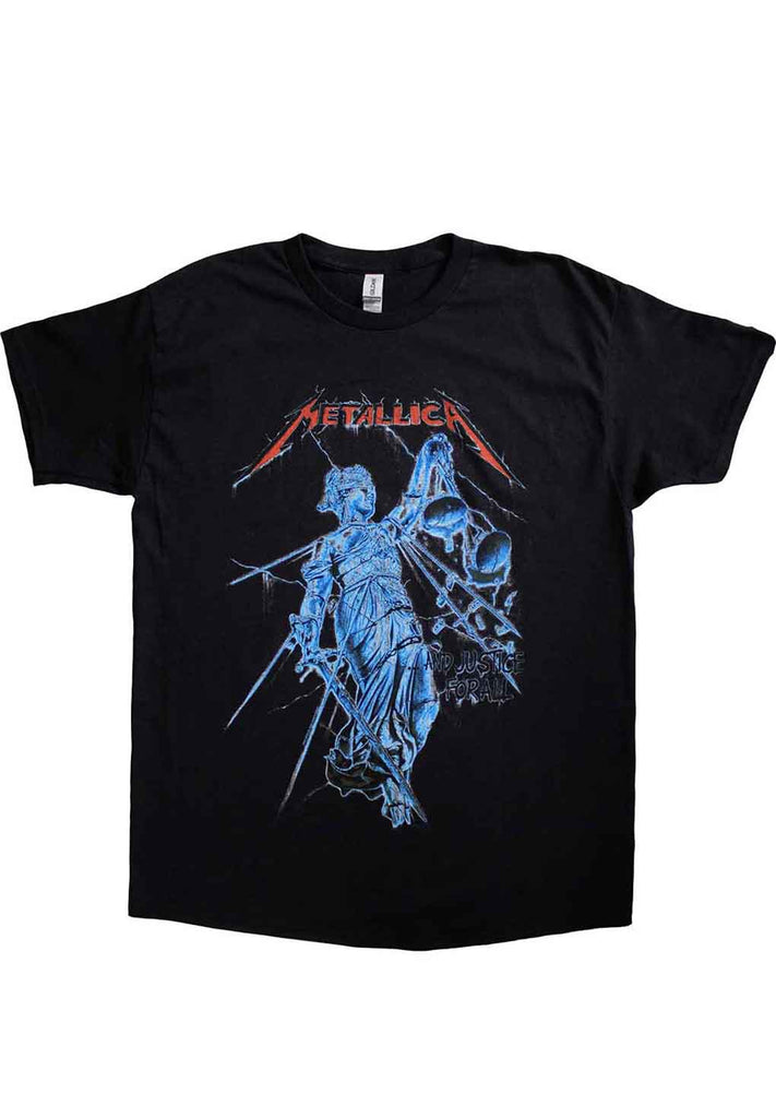 Metallica Blue Justice T-Shirt