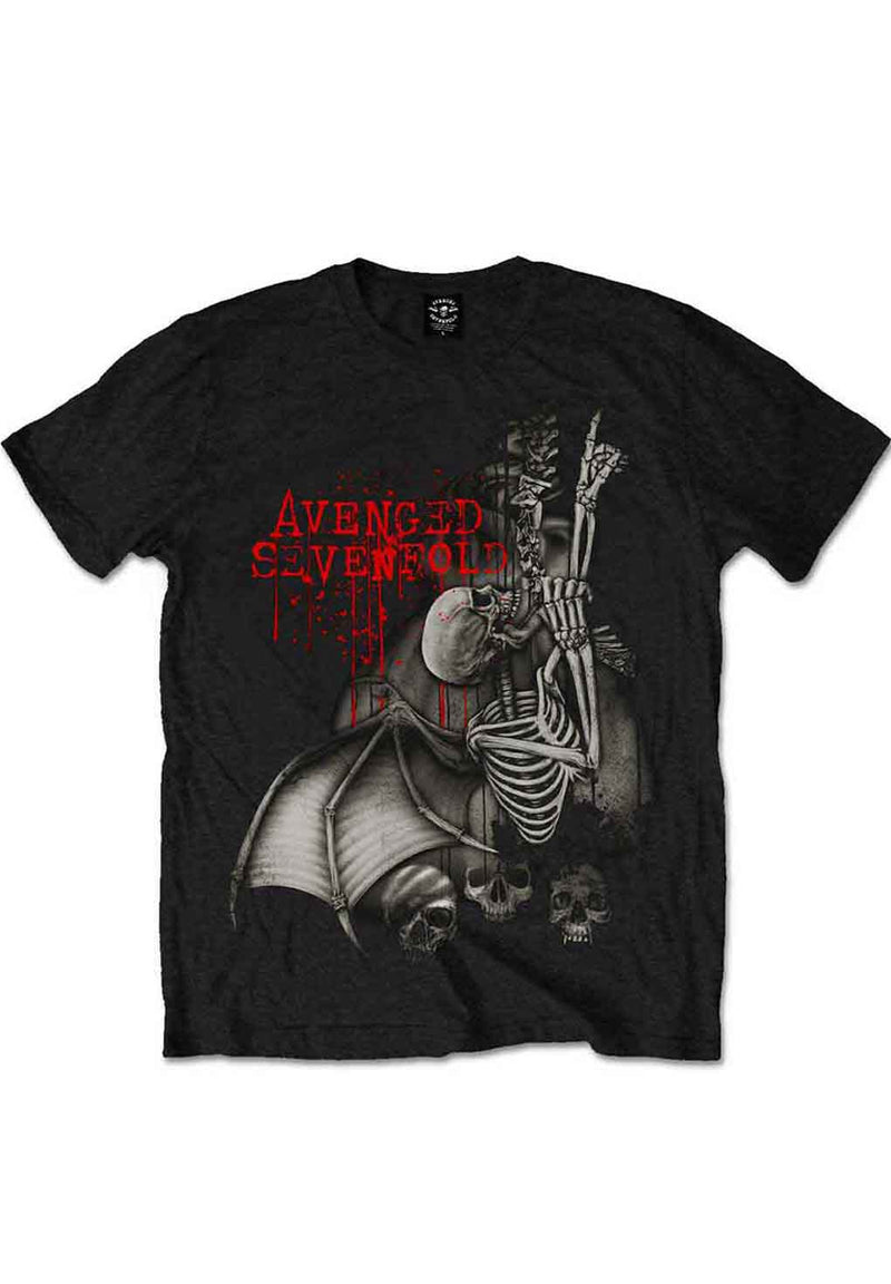 Avenged Sevenfold Spine Climber T-Shirt hos Stillo