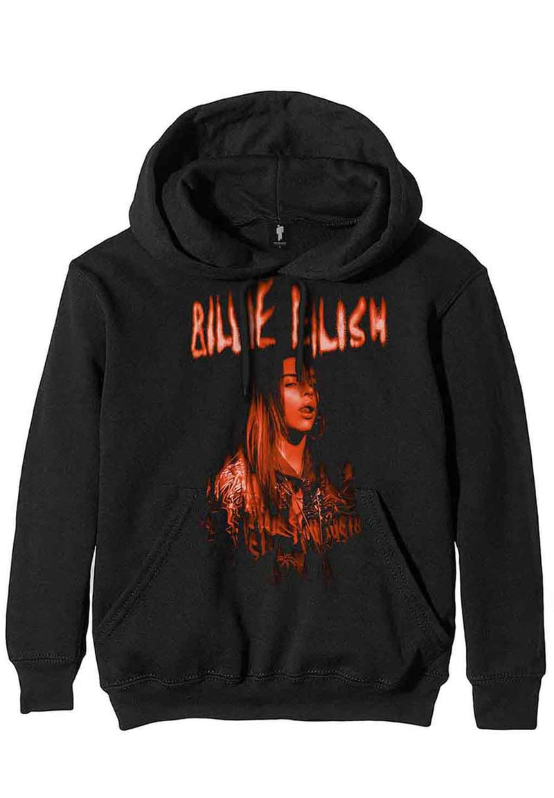 Billie Eilish Spooky Logo Hoodie hos Stillo
