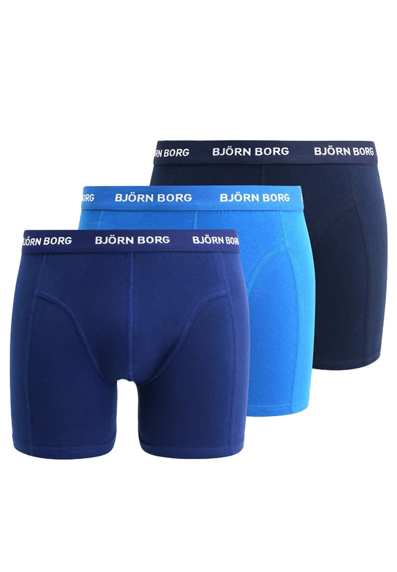 Björn Borg Solid Sammy 3-Pack hos Stillo