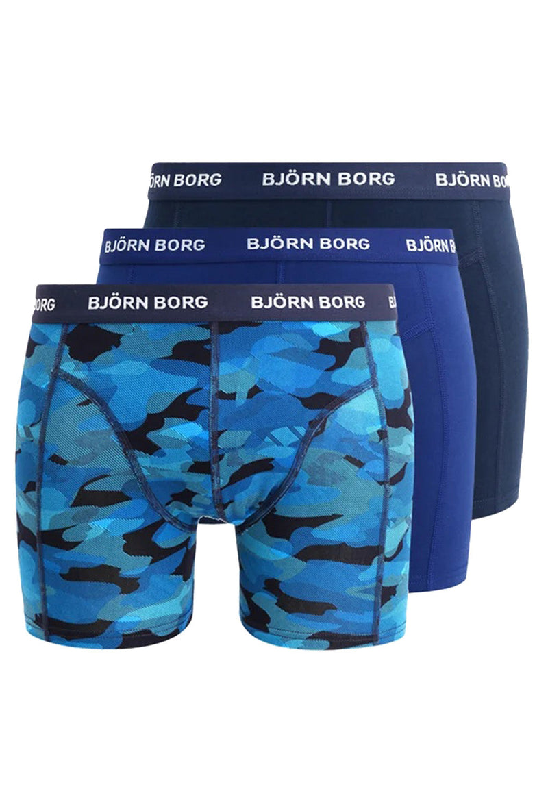 Björn Borg Solid Sammy 3-Pack hos Stillo