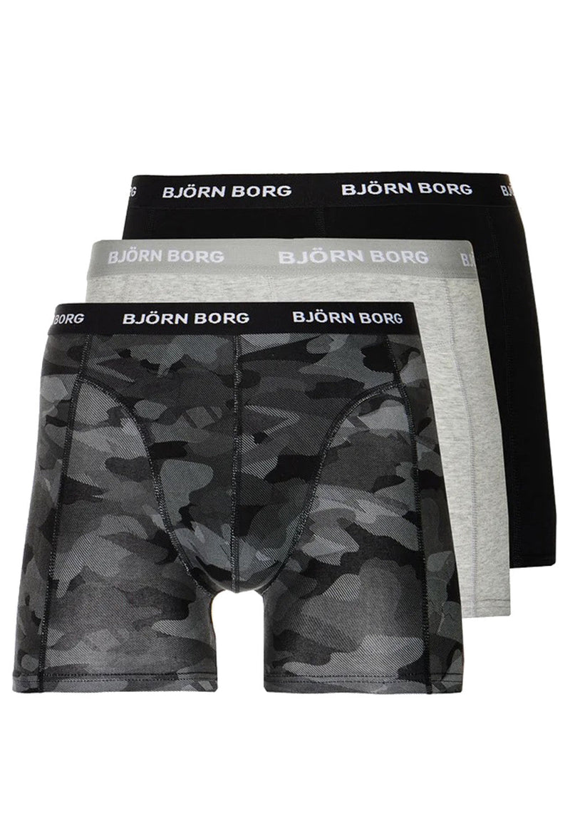 Björn Borg Solid Sammy 3-Pack hos Stillo