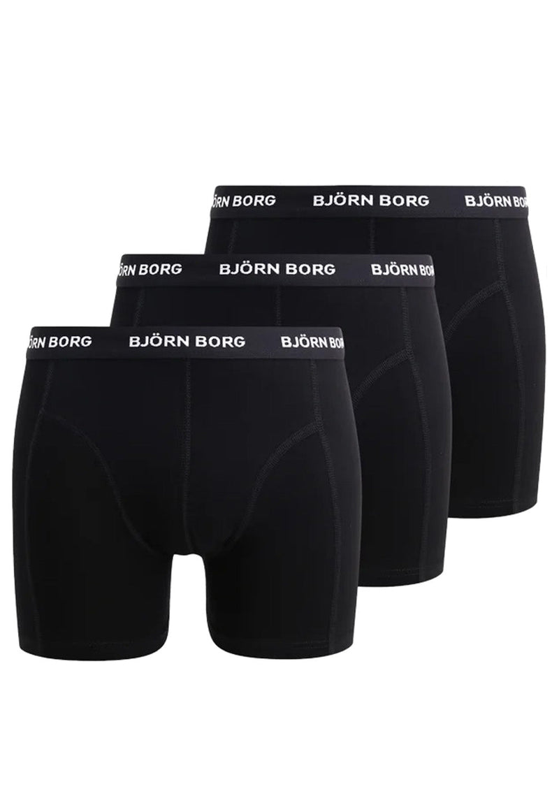 Björn Borg Solid Sammy 3-Pack hos Stillo