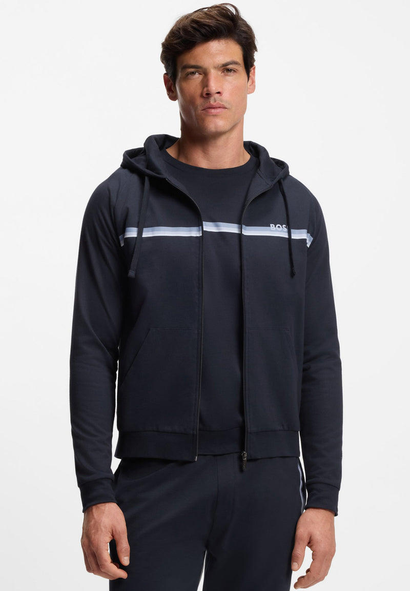 Boss Authentic Cotton Hoodie Dark Blue hos Stillo