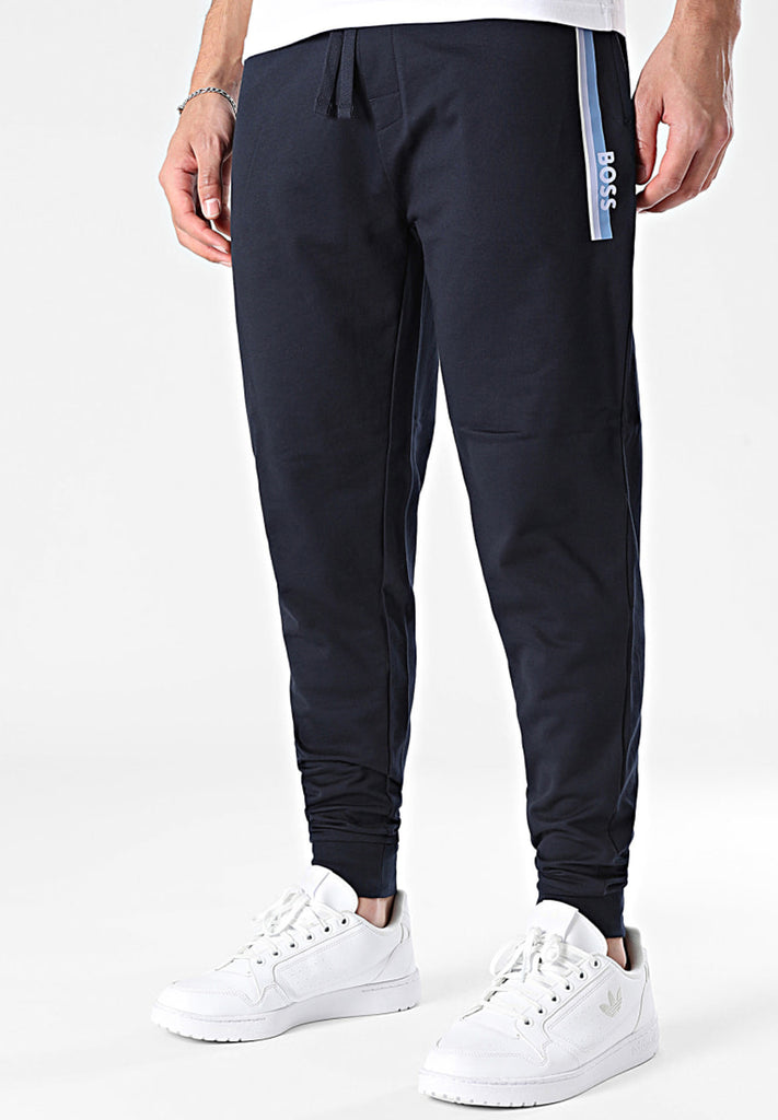 Boss Authentic Cotton Tracksuit Pants Dark Blue hos Stillo