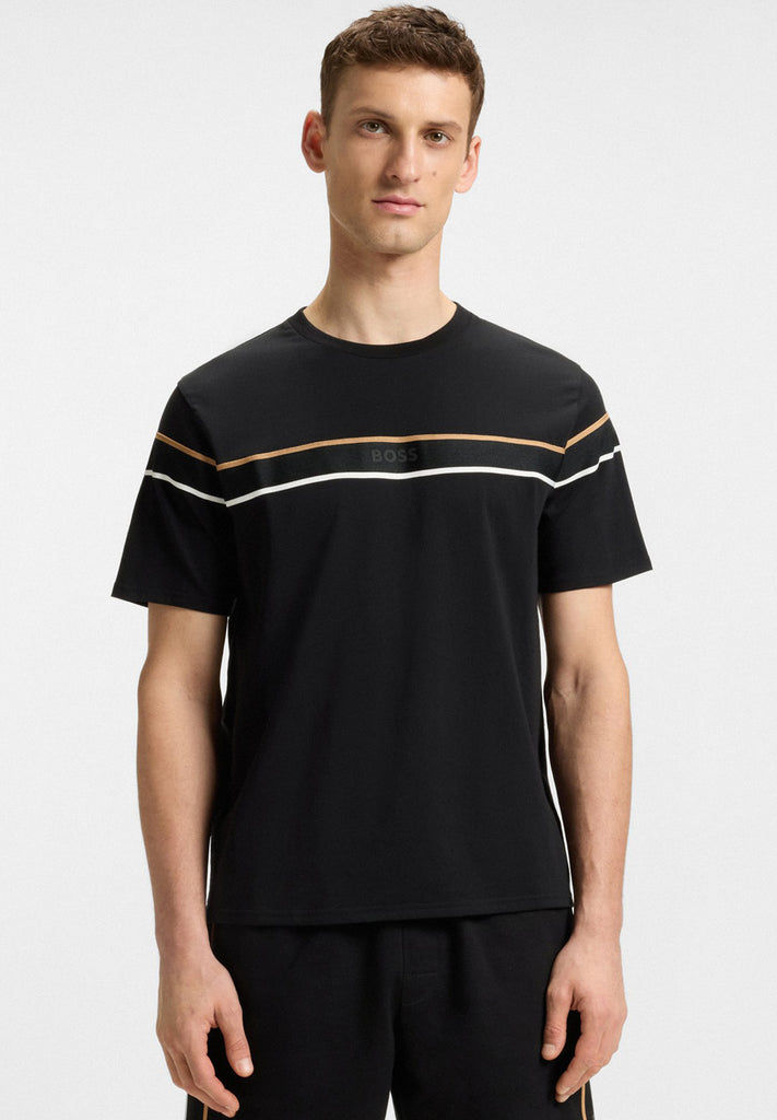 Boss Iconic Signature Stribe T-shirt hos Stillo