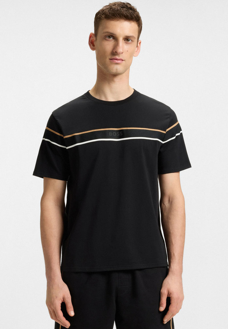 Boss Iconic Signature Stribe T-shirt hos Stillo