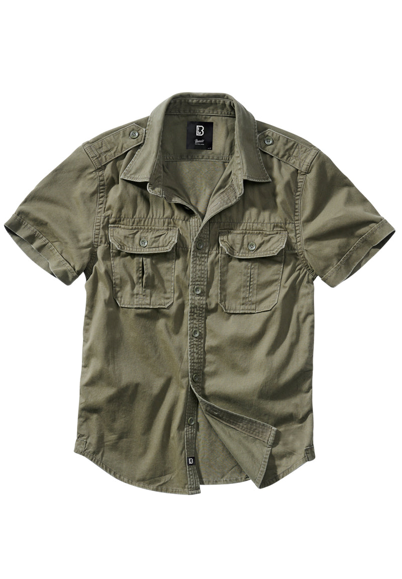 Brandit Vintage Shirt Short Sleeve hos Stillo