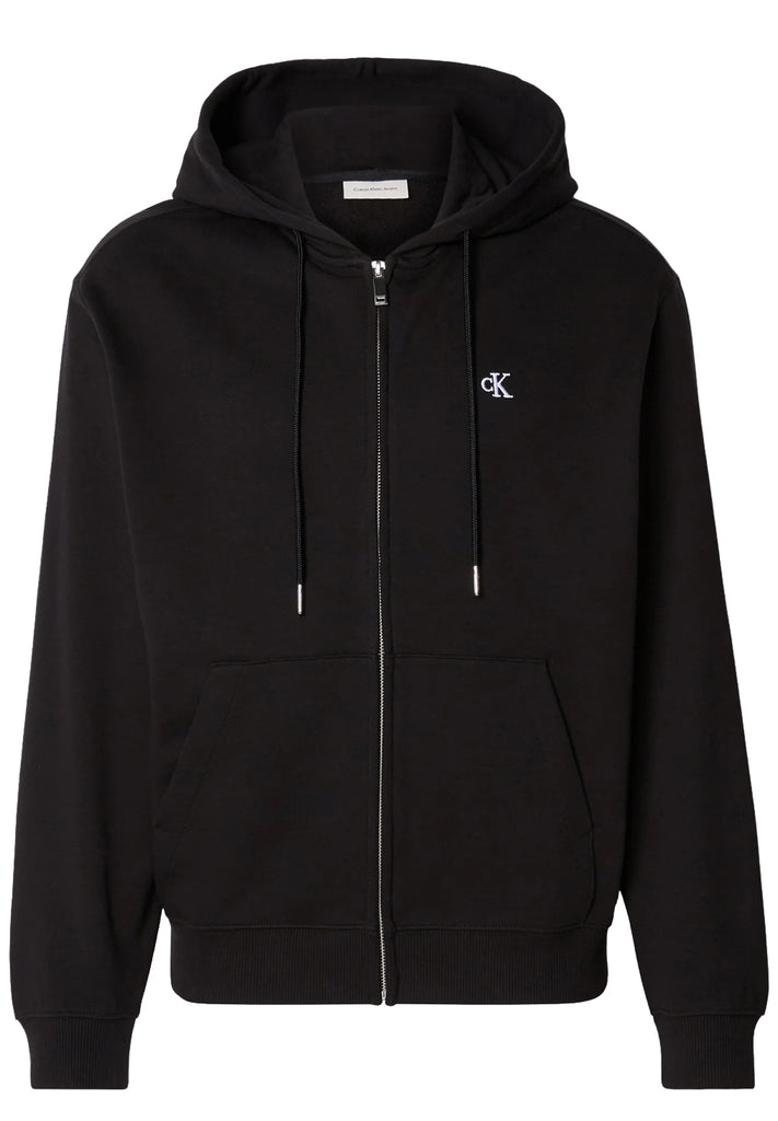 Calvin Klein Monogram Zip Hoodie hos Stillo
