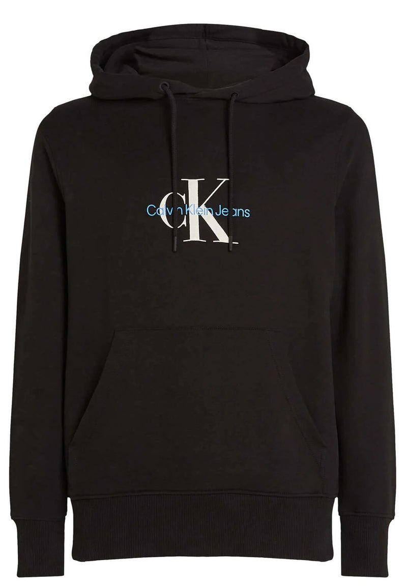 Calvin Klein Monologo Regular Hoodie hos Stillo