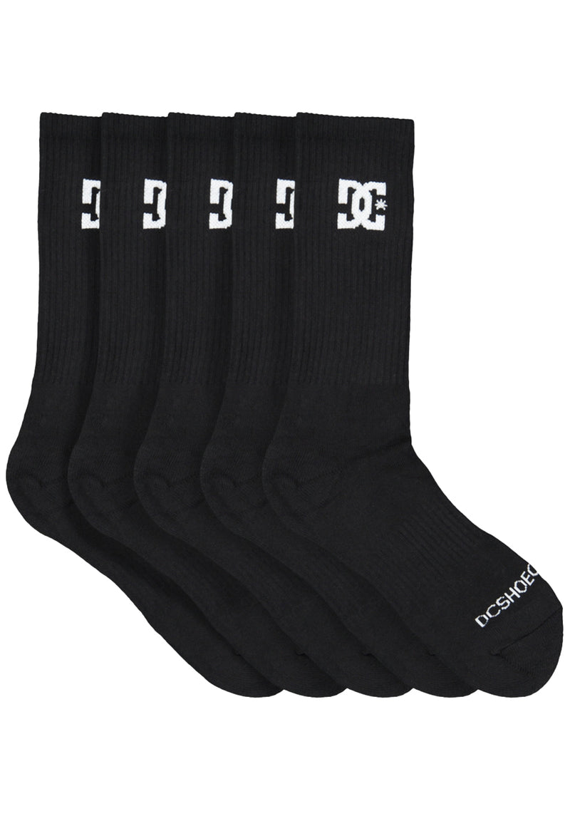 DC Shoes Crew Socks 5 Pack hos Stillo