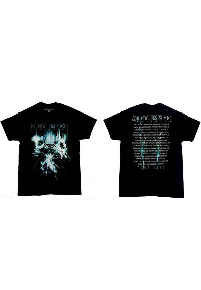 Disturbed Apocalypse Date Back Tour T-Shirt hos Stillo