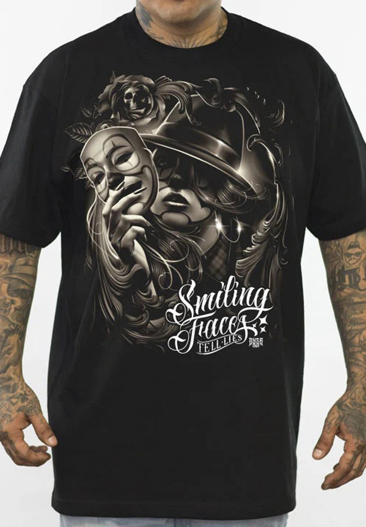 DyseOne Smiling Faces T-Shirt hos Stillo