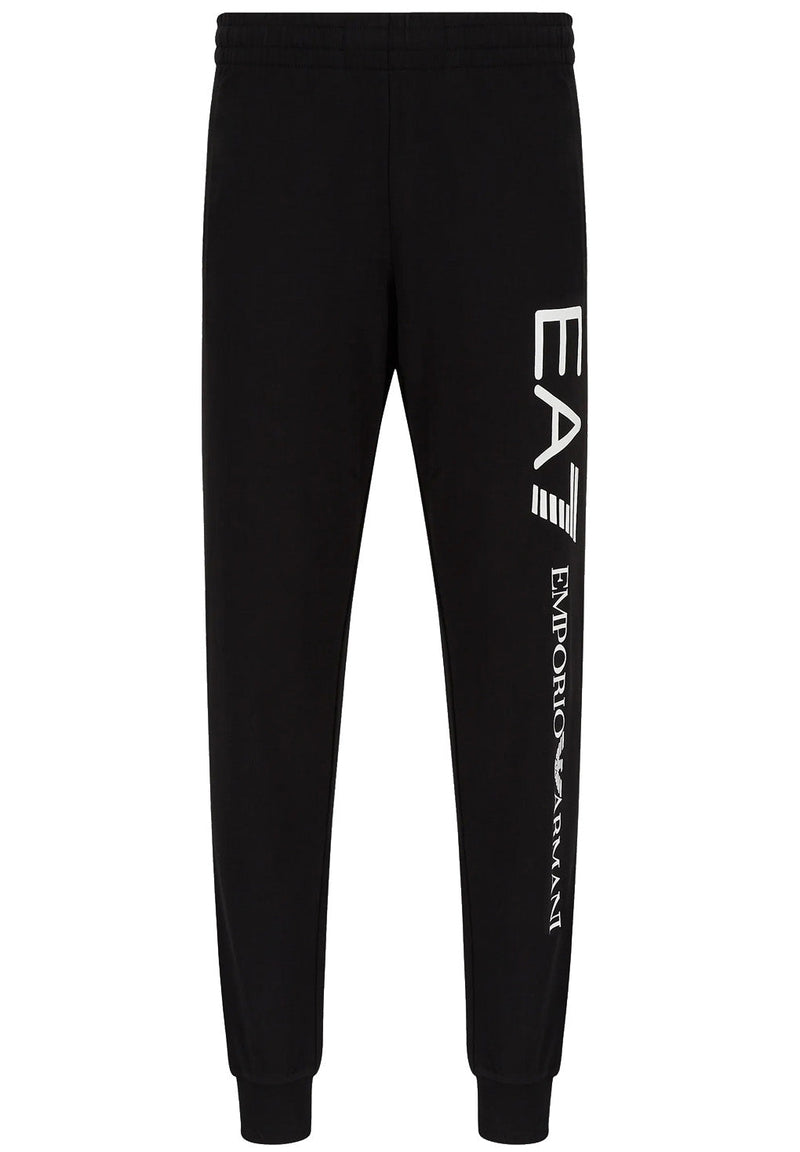EA7 Logo Series Cotton Joggers hos Stillo