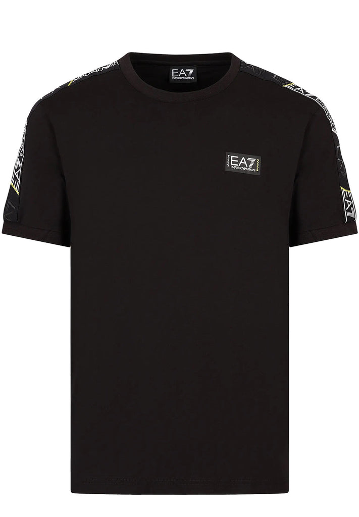 EA7 Logo Series Cotton T-shirt with Logo hos Stillo