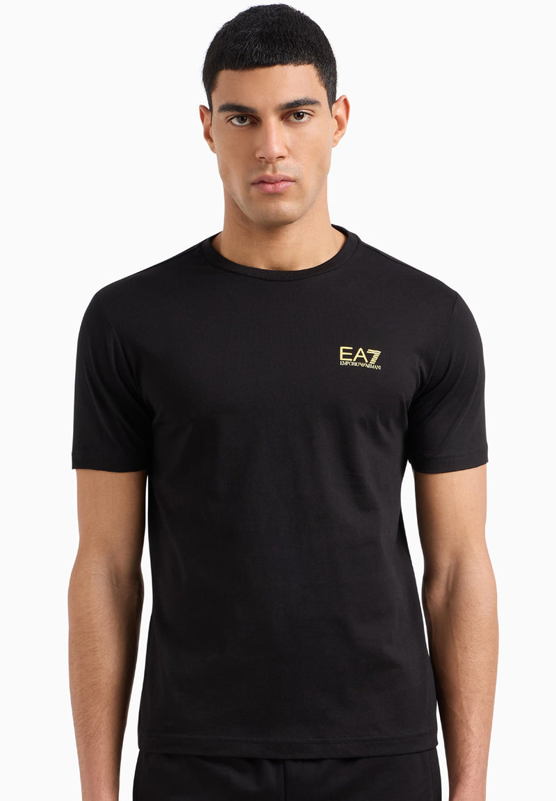 EA7 Pima Cotton Core identity T-shirt hos Stillo