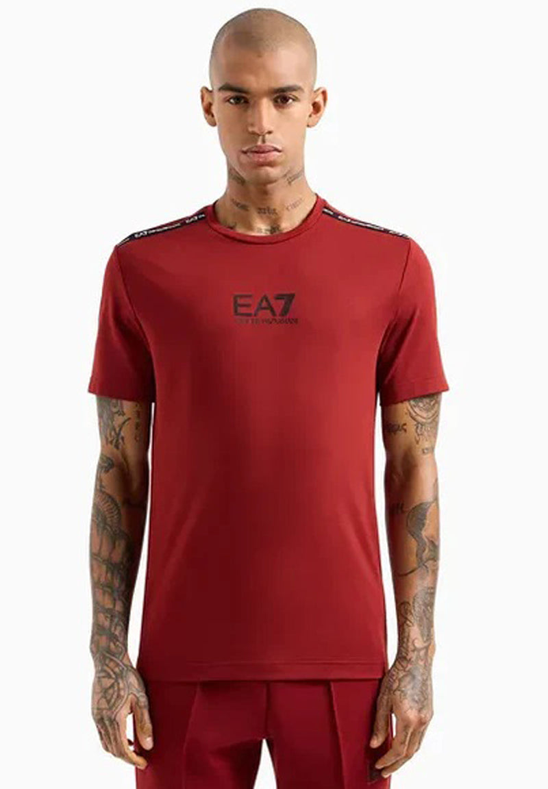 EA7 Shoulder Tape T-shirt 6DPT10-PJTMZ-1496 hos Stillo