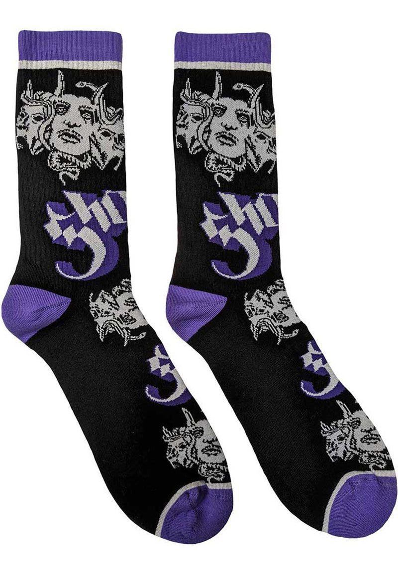 Ghost Copia Unisex Ankle Socks hos Stillo