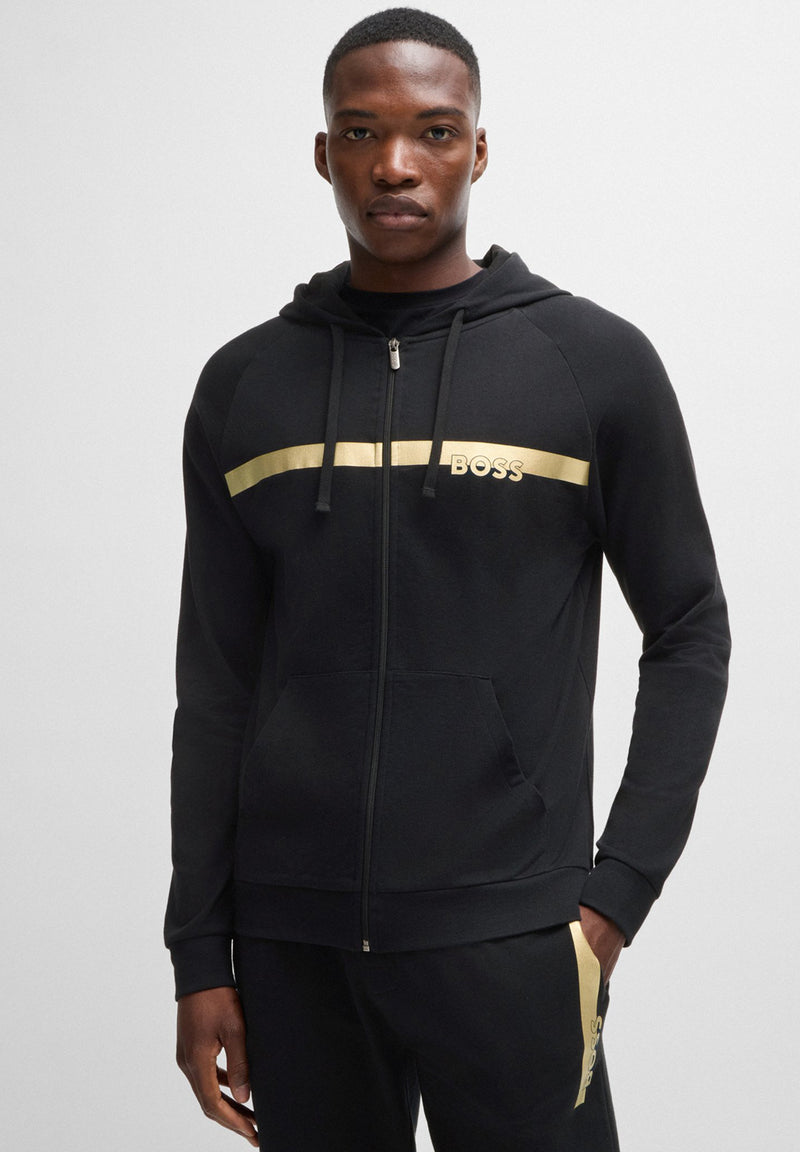 Hugo Boss Authentic Cotton Zip Hoodie hos Stillo