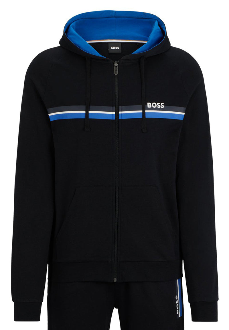 Hugo Boss Authentic Cotton Zip Hoodie hos Stillo