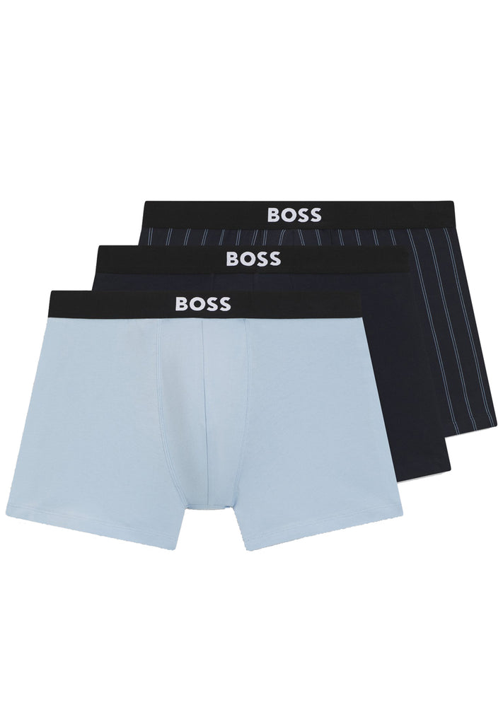 Hugo Boss BoxerBr 3P One - Blue Mix hos Stillo