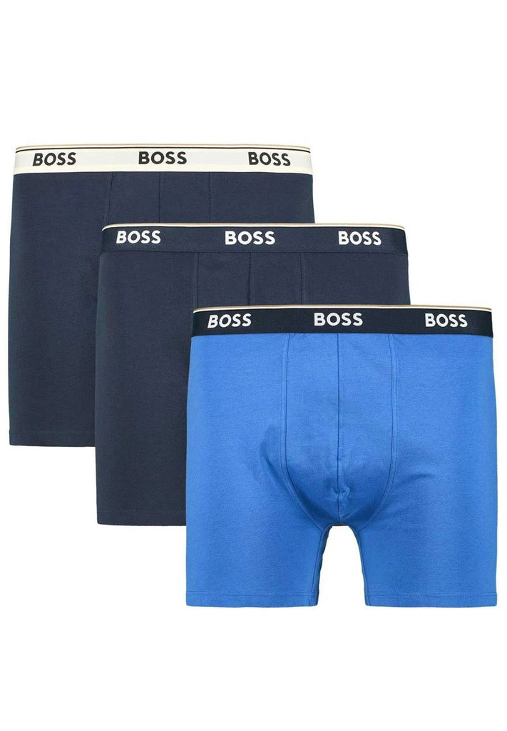 Hugo Boss BoxerBr 3P Power - Basic Blue hos Stillo