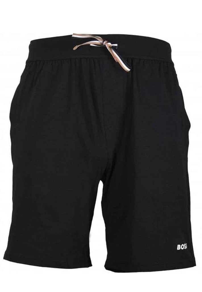 Hugo Boss Stretch Cotton Shorts with contrast logo hos Stillo
