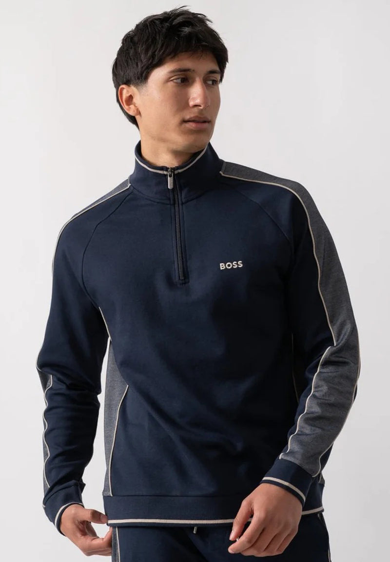 Hugo Boss Tracksuit 1/4 Zip Jacket hos Stillo