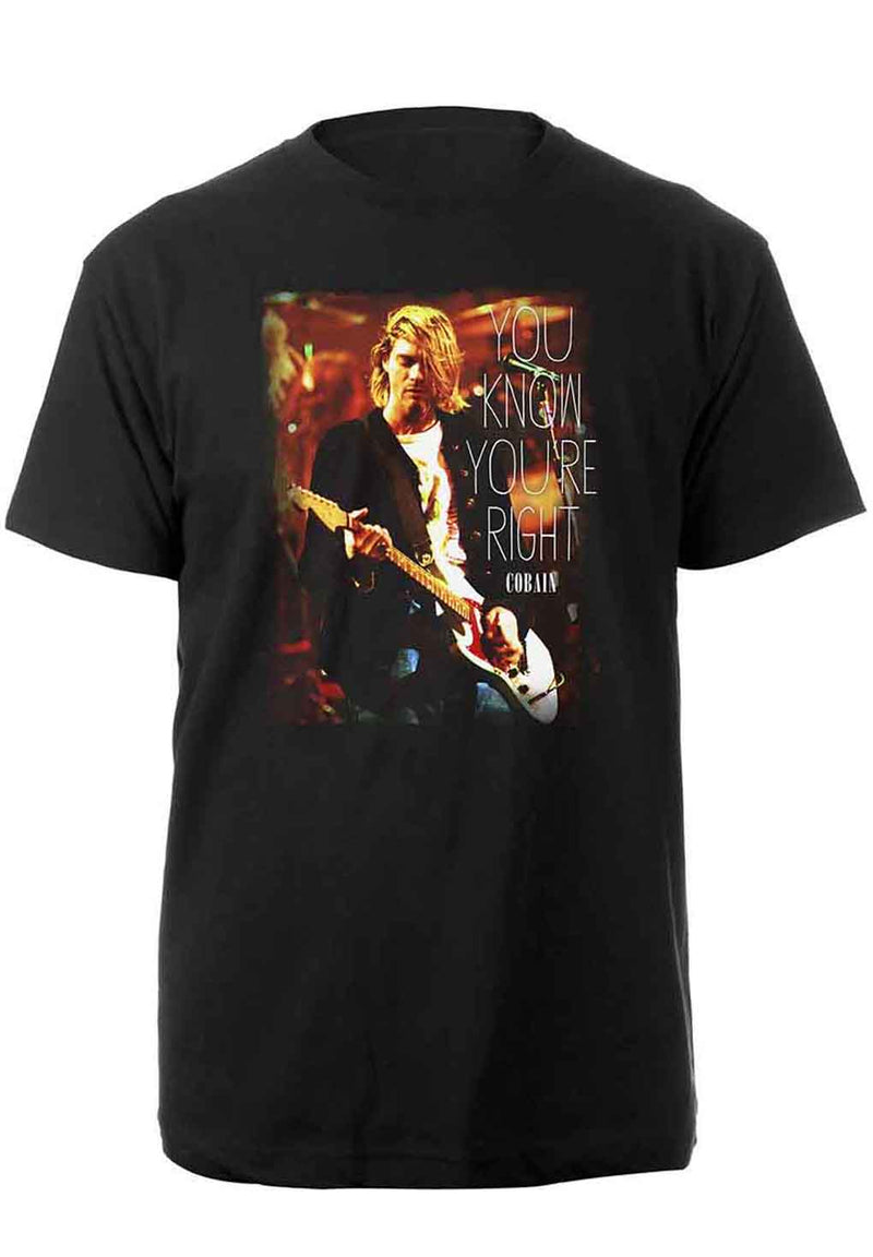 Kurt Cobain You Know You´re Right T-shirt hos Stillo