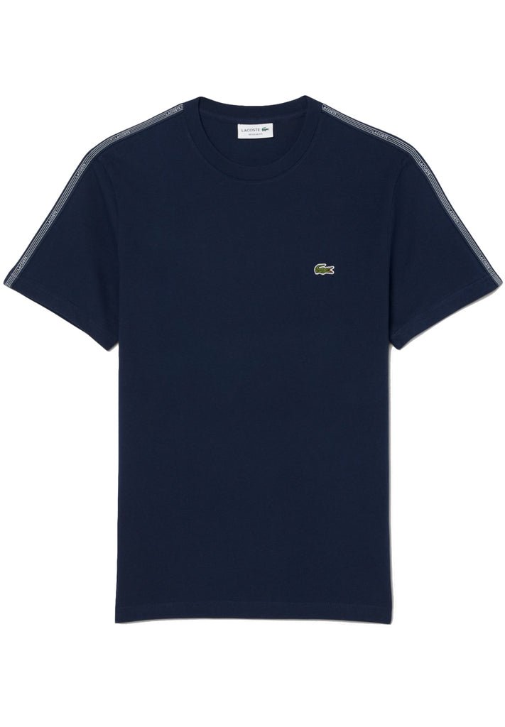 Lacoste Branded Stripe Band T-shirt hos Stillo