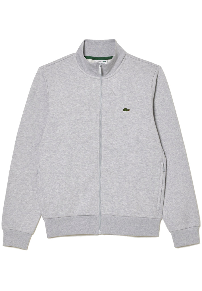 Lacoste Zip-Up High Neck Fleece Sweatshirt hos Stillo