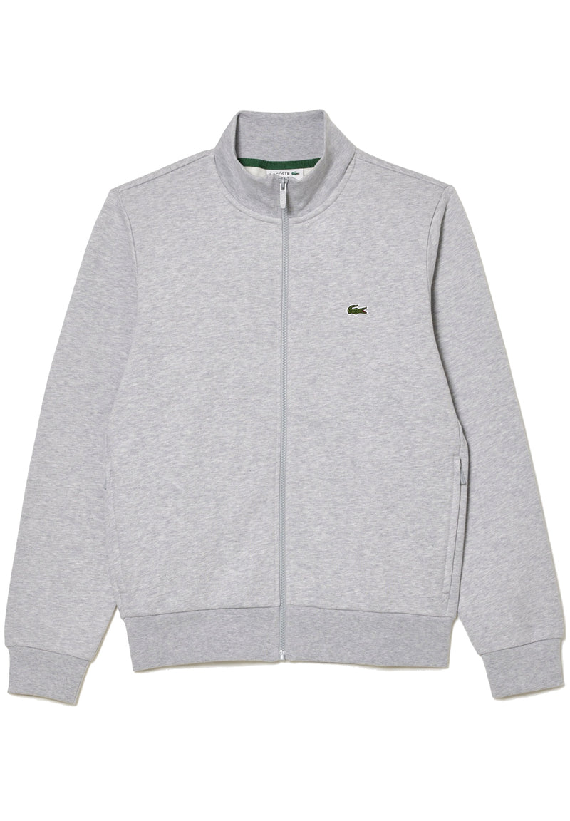 Lacoste Zip-Up High Neck Fleece Sweatshirt hos Stillo