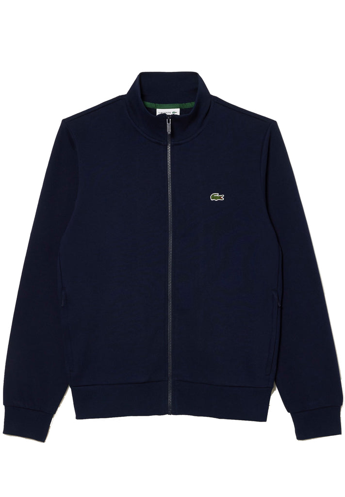 Lacoste Zip-Up High Neck Fleece Sweatshirt hos Stillo