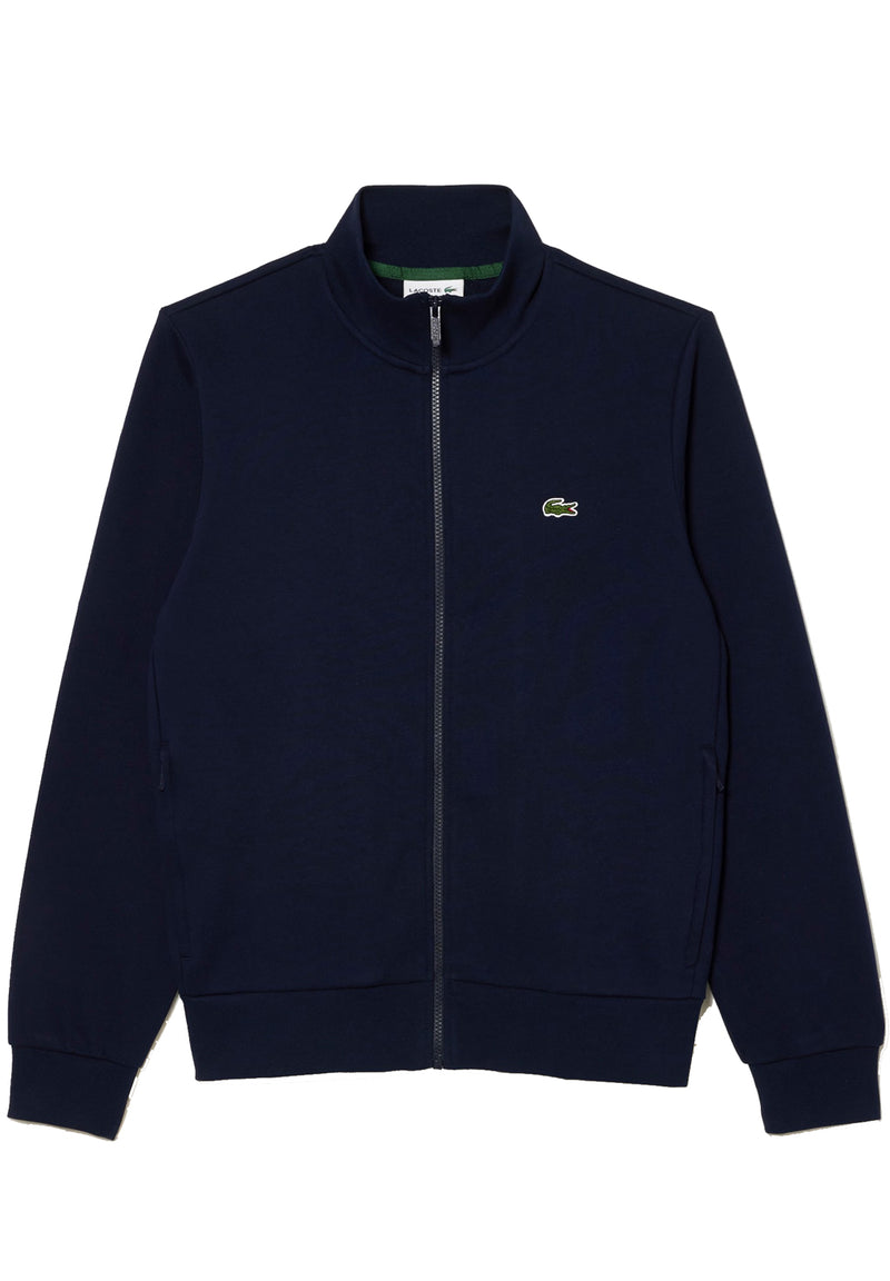 Lacoste Zip-Up High Neck Fleece Sweatshirt hos Stillo