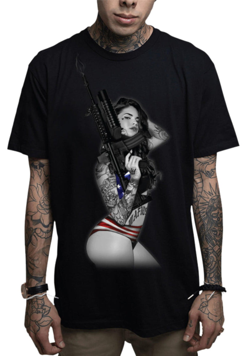 Mafioso Liberty Defender T-Shirt hos Stillo
