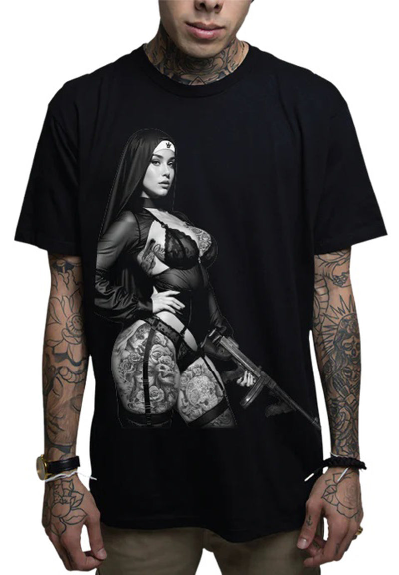 Mafioso Sanctified Assassin T-shirt hos Stillo