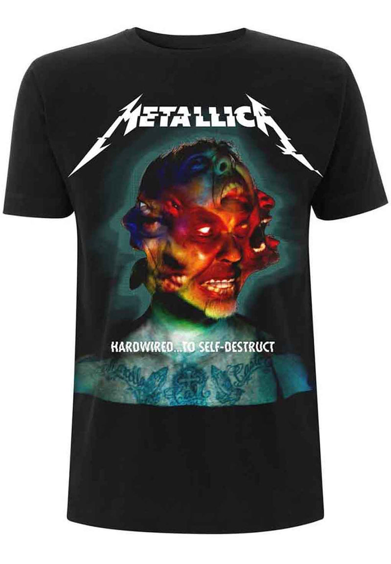 Metallica Hardwired Album Cover T-Shirt hos Stillo
