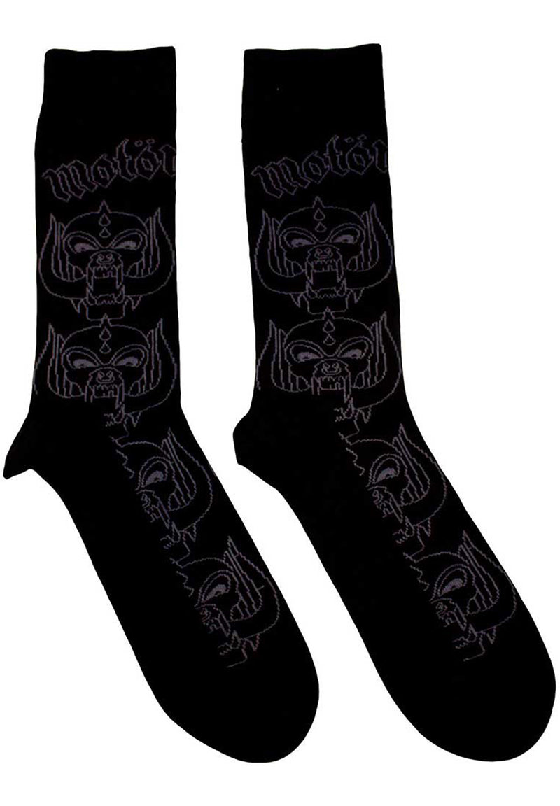 Motorhead Warpig Outlines Unisex Ankle Socks hos Stillo