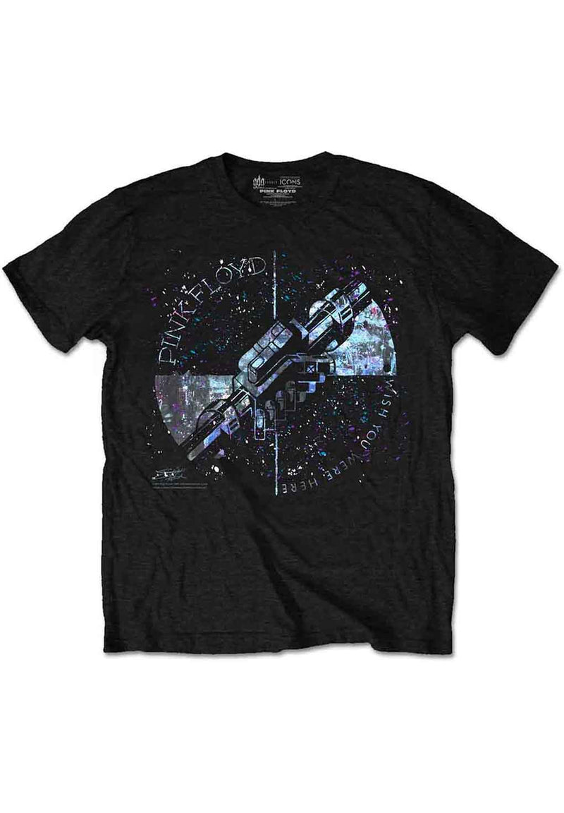Pink Floyd Machine Greeting Blue T-Shirt hos Stillo