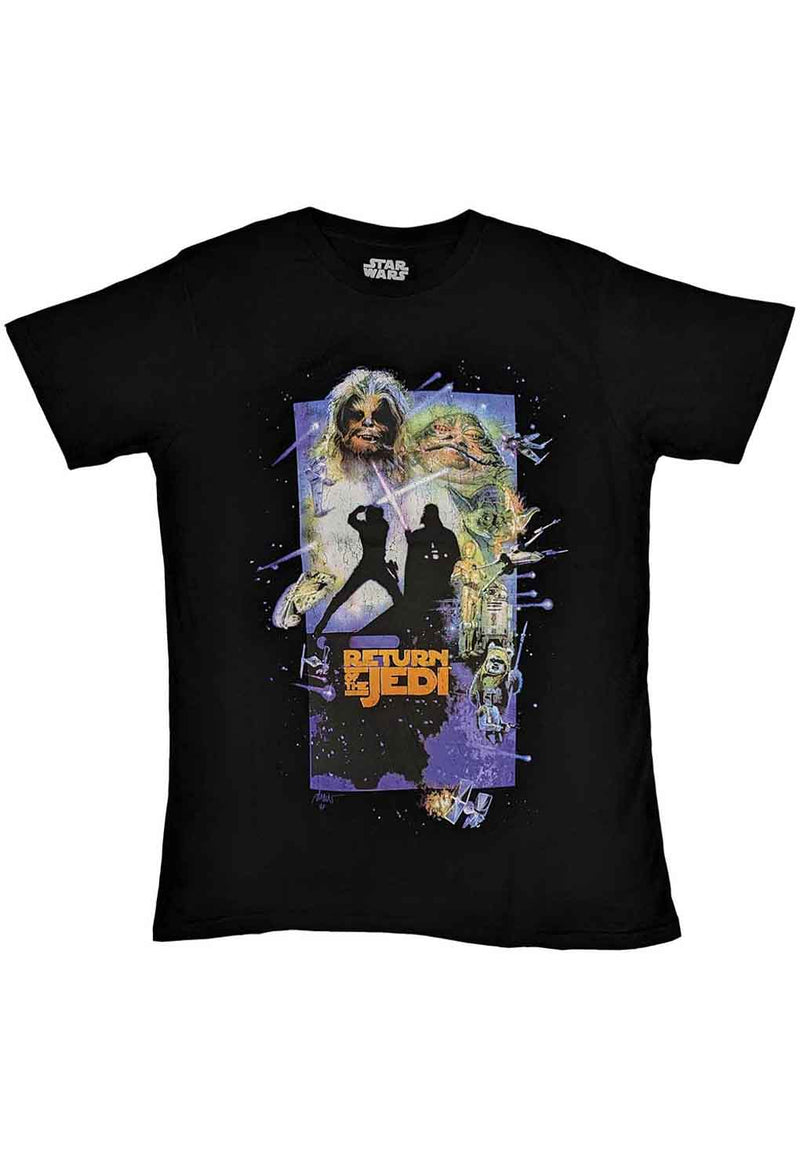 Star Wars Return Of The Jedi Poster T-Shirt hos Stillo