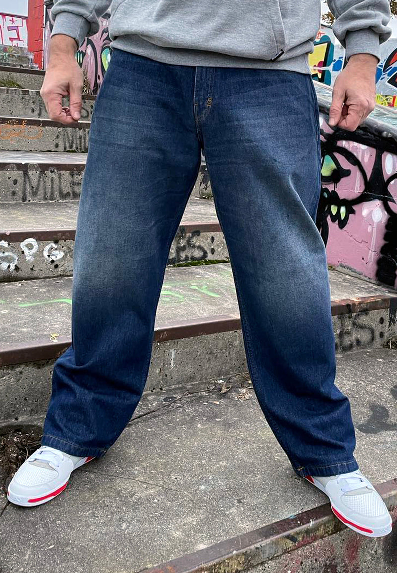 Stillo Basic 4 Pocket Baggy Jeans hos Stillo