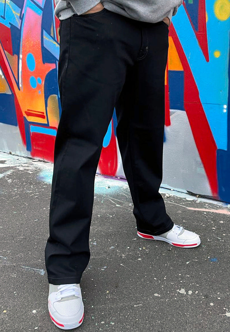 Stillo Basic 4 Pocket Baggy Jeans hos Stillo