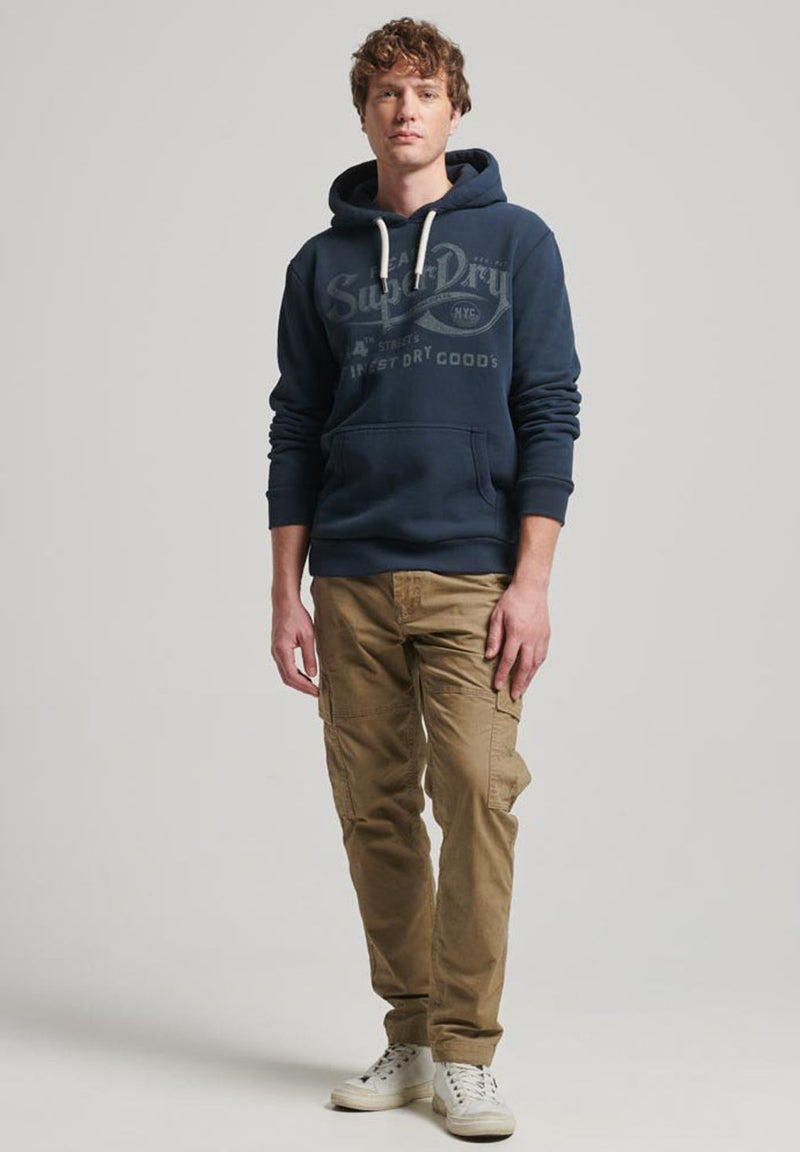 Superdry 34Th Street Script Hoodie hos Stillo
