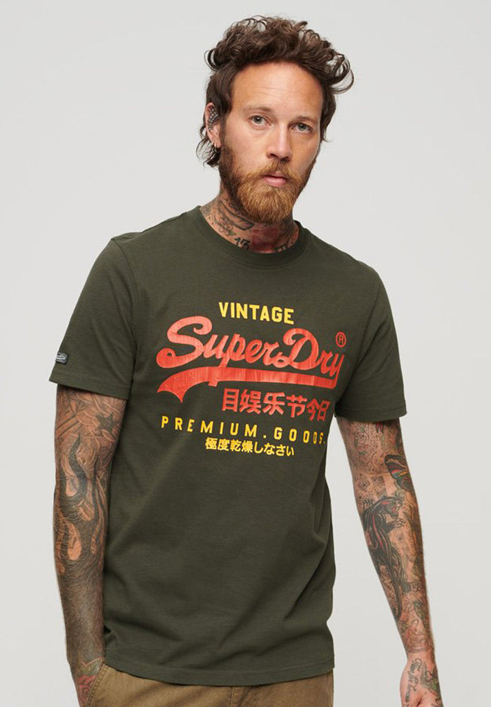SuperDry Classic Vintage Logo Heritage T-Shirt hos Stillo