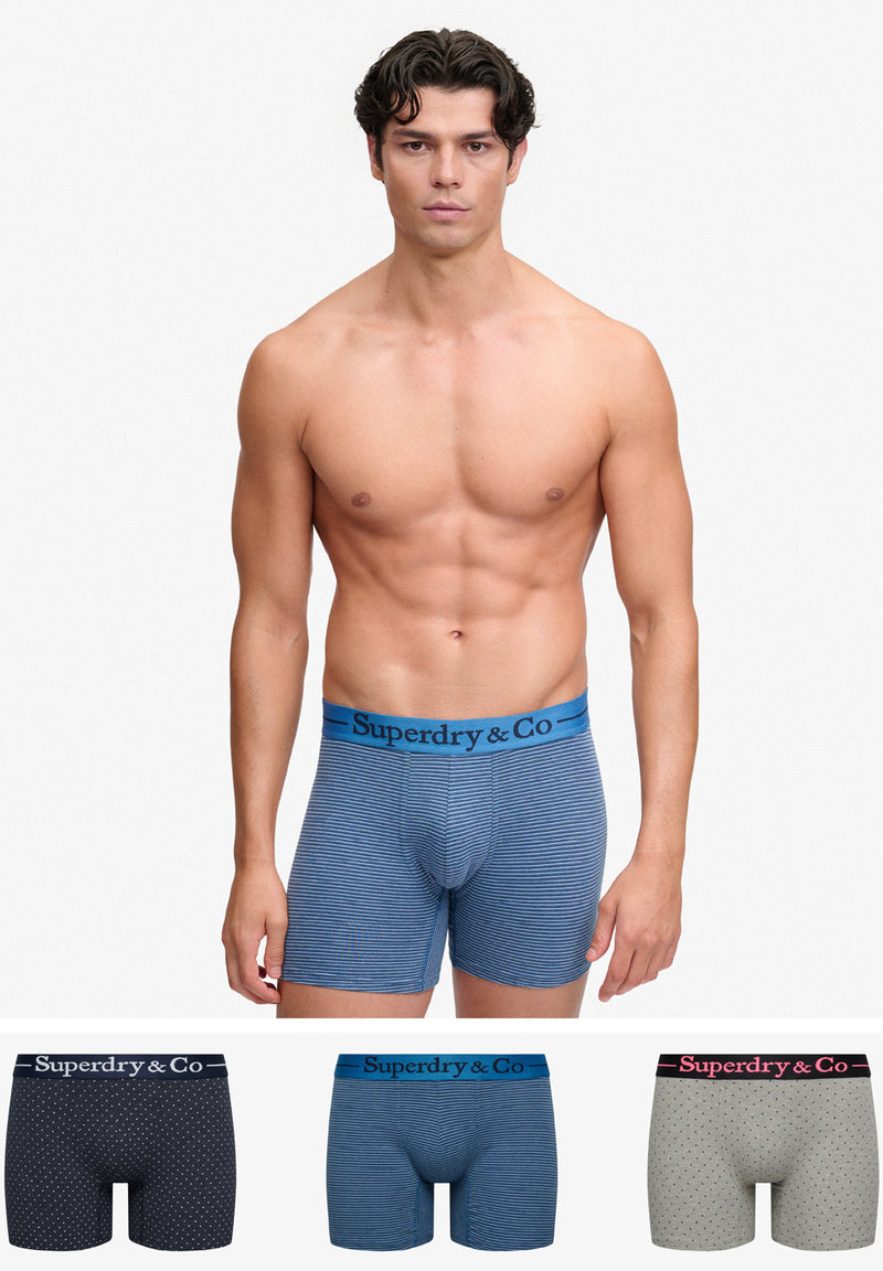 Superdry & Co Boxer Triple Pack hos Stillo